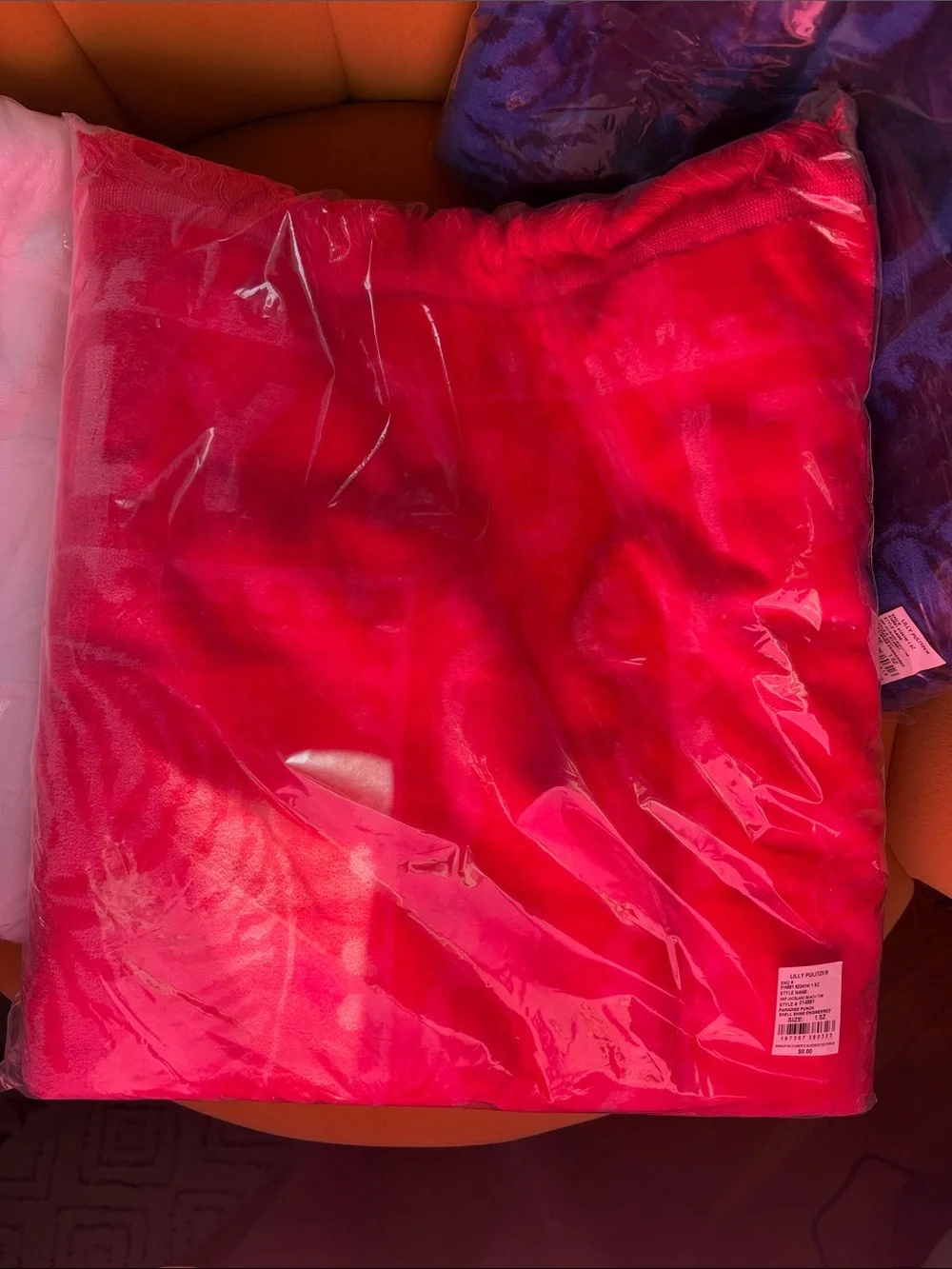 Lilly Pulitzer Beach Towels Trio in White, Red & Navy